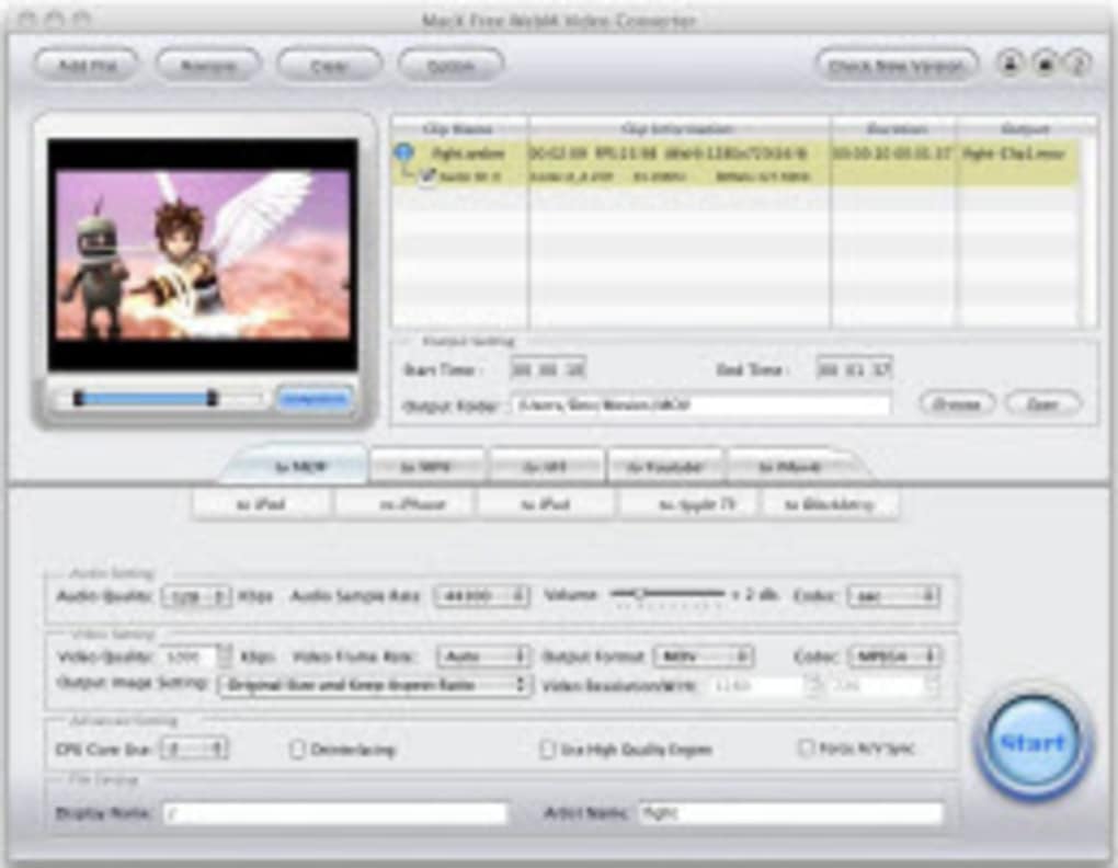 Video converter for mac download free